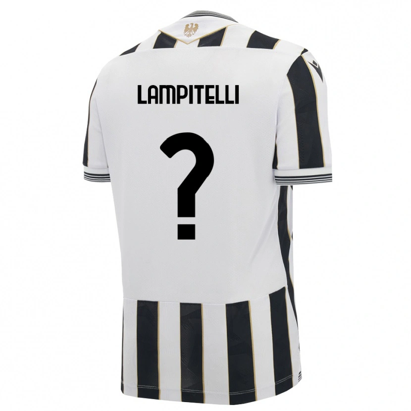 Danxen Dames Antonio Lampitelli #0 Zwart Wit Roze Thuisshirt Thuistenue 2026/27 T-Shirt België