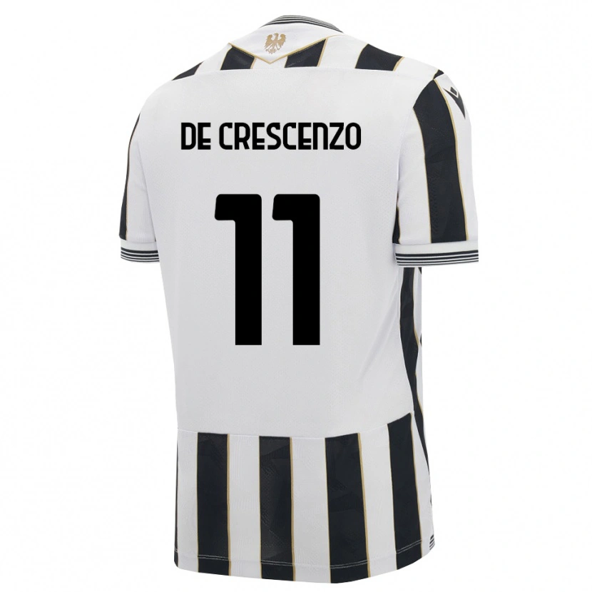 Danxen Dames Marco De Crescenzo #11 Zwart Wit Roze Thuisshirt Thuistenue 2026/27 T-Shirt België