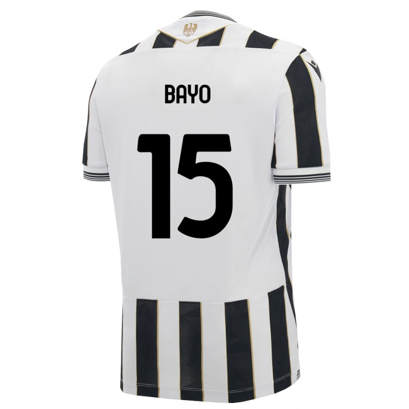 Danxen Dames Vakoun Bayo #15 Zwart Wit Roze Thuisshirt Thuistenue 2026/27 T-Shirt België