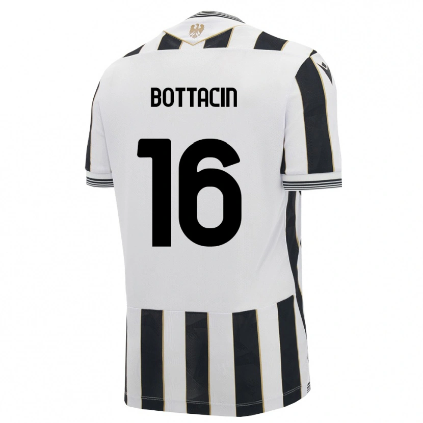 Danxen Dames Enrico Bottacin #16 Zwart Wit Roze Thuisshirt Thuistenue 2026/27 T-Shirt België