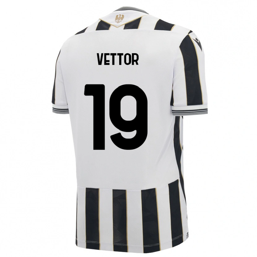 Danxen Dames Marco Vettor #19 Zwart Wit Roze Thuisshirt Thuistenue 2026/27 T-Shirt België