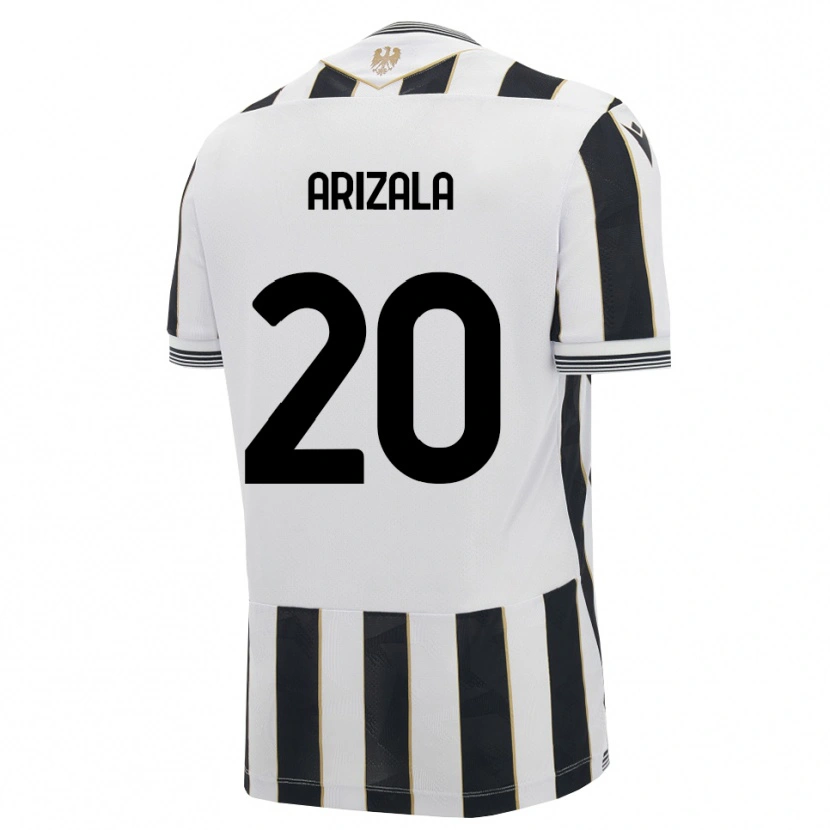 Danxen Dames Juan Arizala #20 Zwart Wit Roze Thuisshirt Thuistenue 2026/27 T-Shirt België