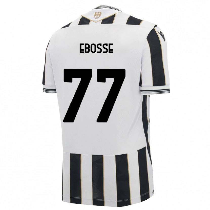 Danxen Dames Enzo Ebosse #77 Zwart Wit Roze Thuisshirt Thuistenue 2026/27 T-Shirt België
