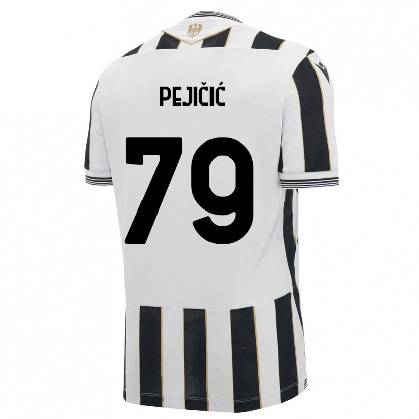 Danxen Dames David Pejičić #79 Zwart Wit Roze Thuisshirt Thuistenue 2026/27 T-Shirt België