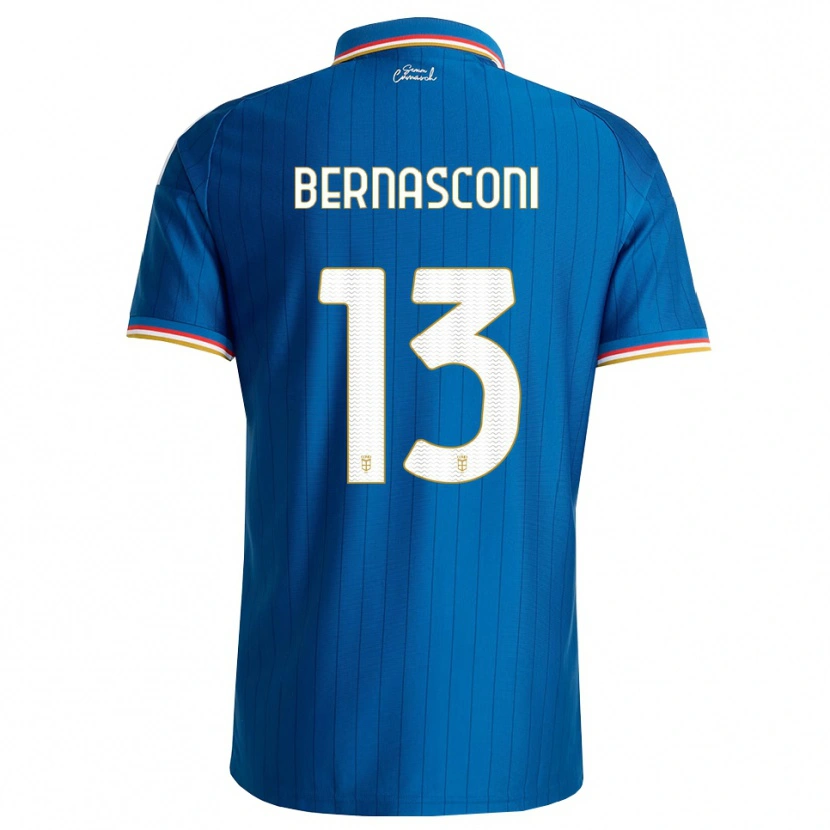Danxen Dames Enea Bernasconi #13 Blauw Wit Rood Thuisshirt Thuistenue 2026/27 T-Shirt België