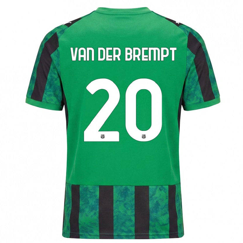 Danxen Dames Ignace Van Der Brempt #20 Groen Zwart Wit Thuisshirt Thuistenue 2026/27 T-Shirt België