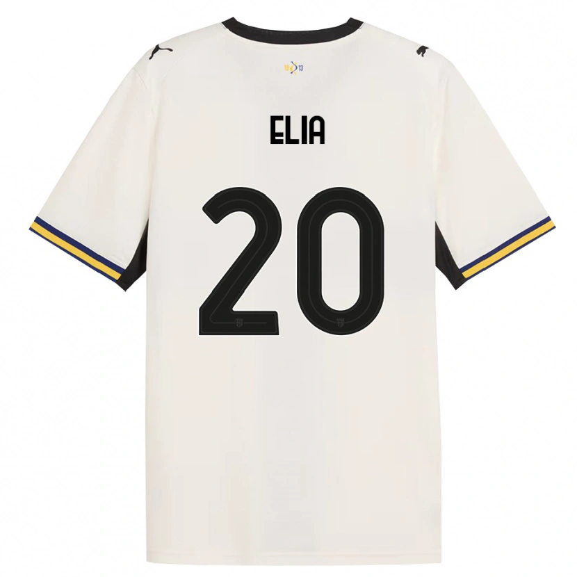 Danxen Dames Alessandro Elia #20 Off-White Zwart Geel Thuisshirt Thuistenue 2026/27 T-Shirt België