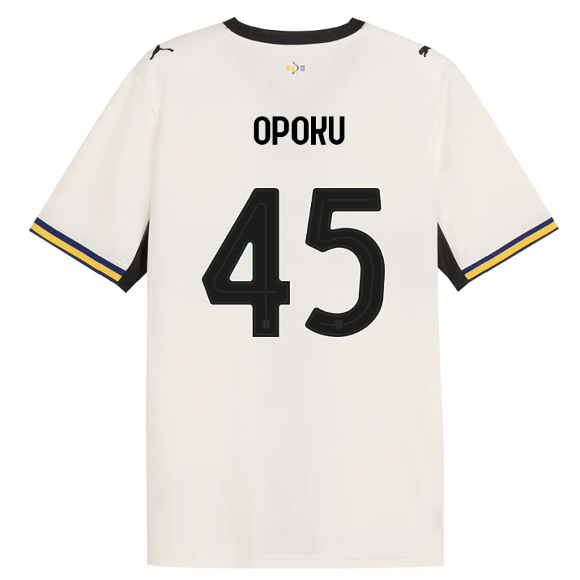 Danxen Dames Mama Opoku #45 Off-White Zwart Geel Thuisshirt Thuistenue 2026/27 T-Shirt België