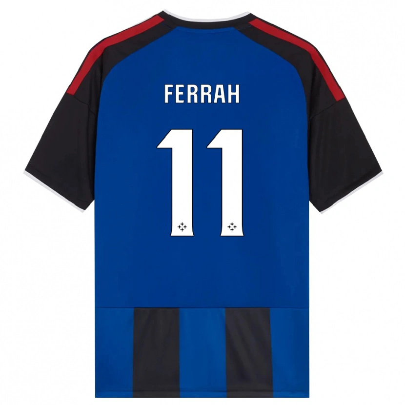 Danxen Dames Ichem Ferrah #11 Zwart Rood Wit Blauw Thuisshirt Thuistenue 2026/27 T-Shirt België