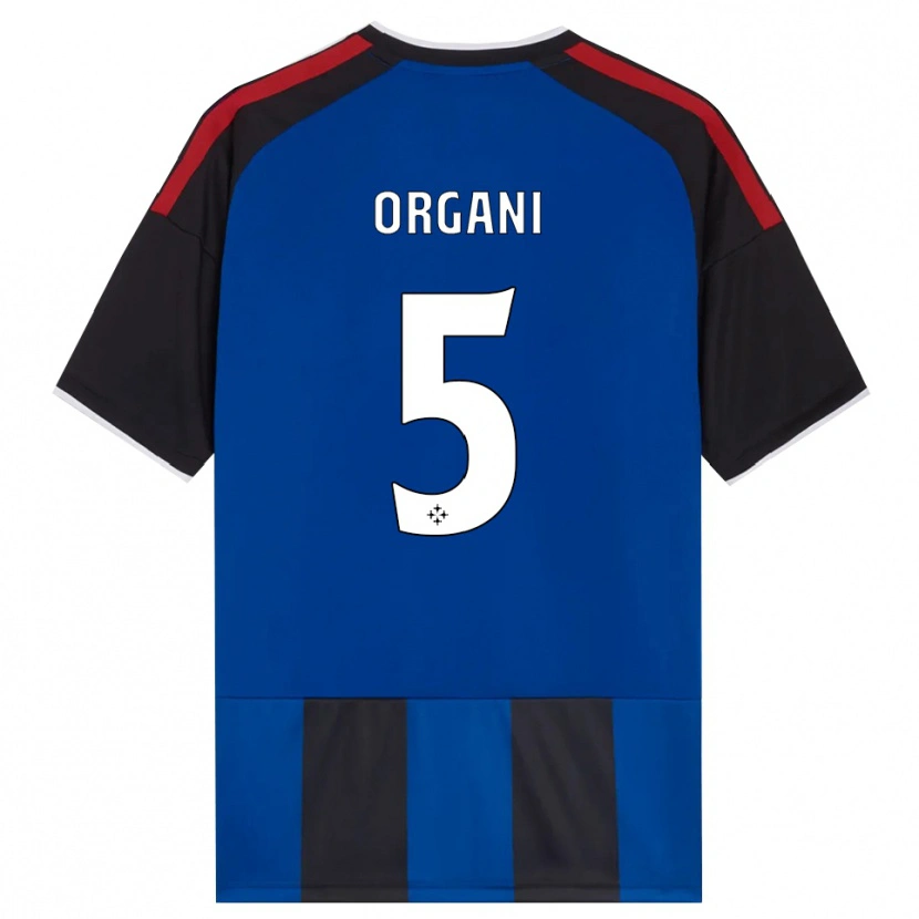 Danxen Dames Gianluca Organi #5 Zwart Rood Wit Blauw Thuisshirt Thuistenue 2026/27 T-Shirt België