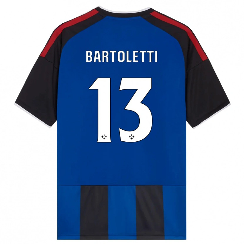 Danxen Dames Diego Bartoletti #13 Zwart Rood Wit Blauw Thuisshirt Thuistenue 2026/27 T-Shirt België