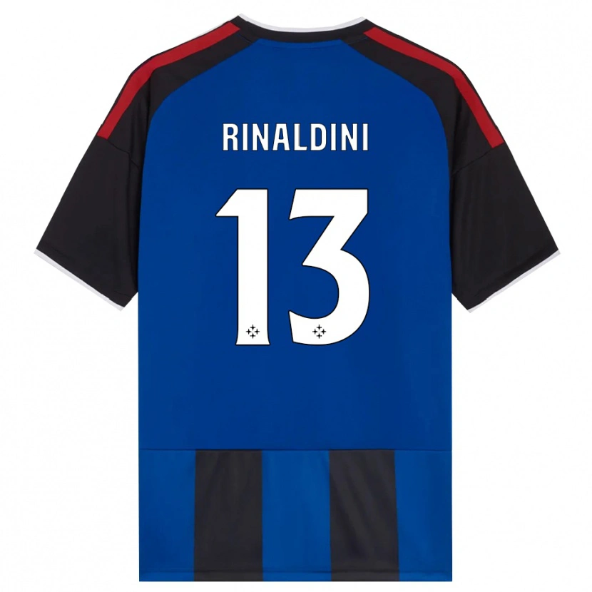 Danxen Dames Duccio Rinaldini #13 Zwart Rood Wit Blauw Thuisshirt Thuistenue 2026/27 T-Shirt België
