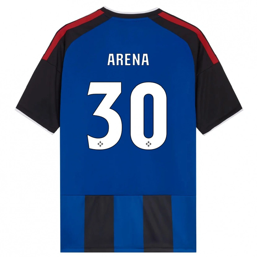 Danxen Dames Alessandro Arena #30 Zwart Rood Wit Blauw Thuisshirt Thuistenue 2026/27 T-Shirt België