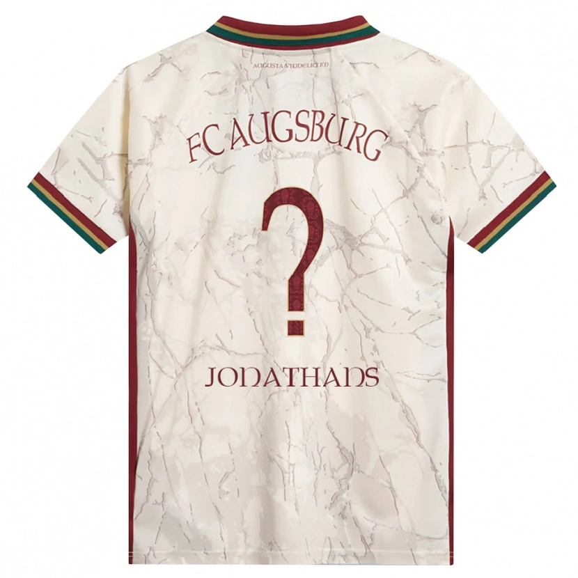 Danxen Dames David Jonathans #0 Groen Rijst Wit Bordeauxrood Thuisshirt Thuistenue 2026/27 T-Shirt België
