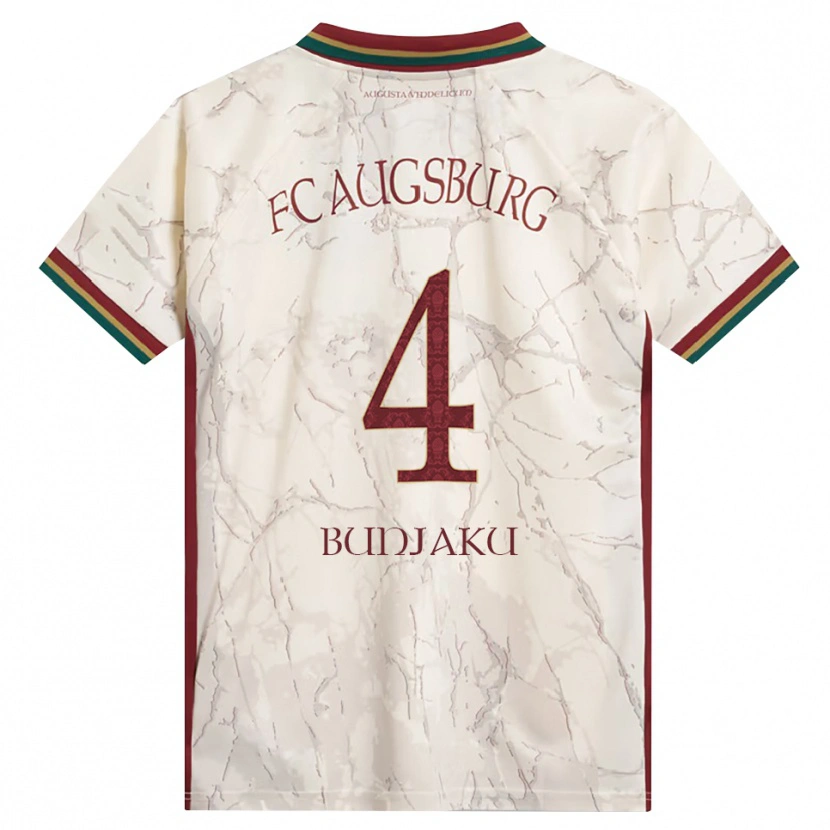 Danxen Dames Altor Bunjaku #4 Groen Rijst Wit Bordeauxrood Thuisshirt Thuistenue 2026/27 T-Shirt België