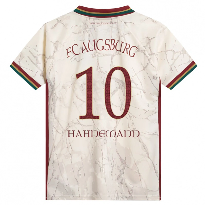 Danxen Dames Jamy Hahnemann #10 Groen Rijst Wit Bordeauxrood Thuisshirt Thuistenue 2026/27 T-Shirt België