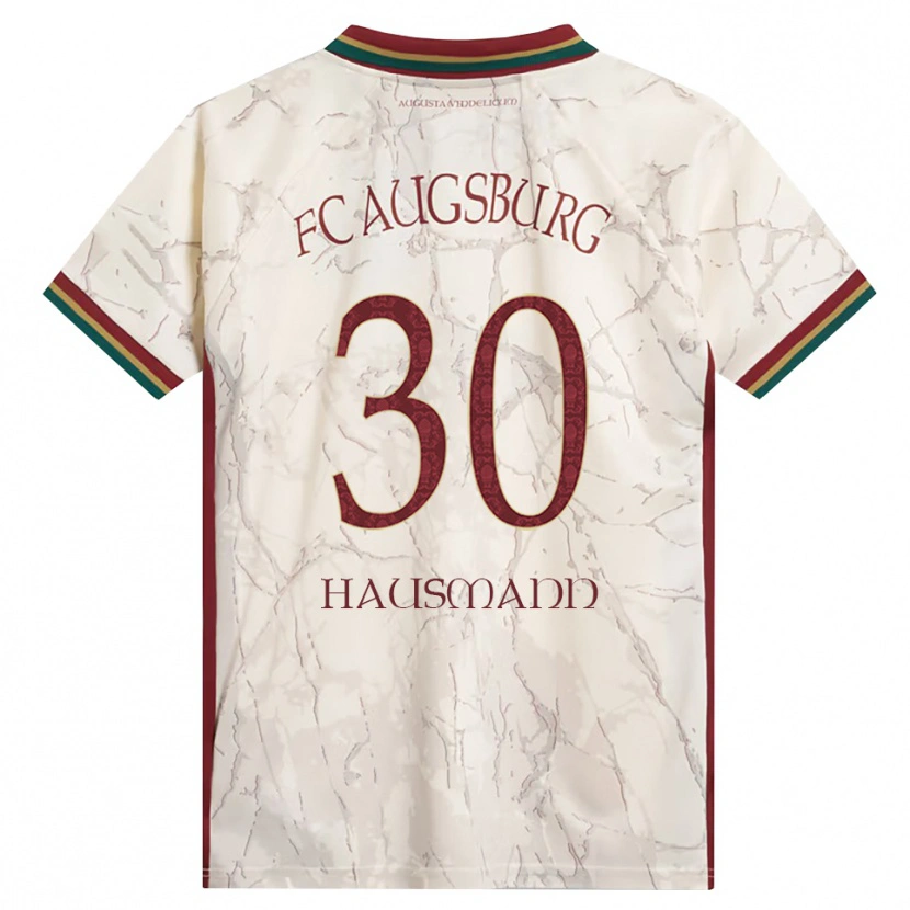 Danxen Dames Daniel Hausmann #30 Groen Rijst Wit Bordeauxrood Thuisshirt Thuistenue 2026/27 T-Shirt België