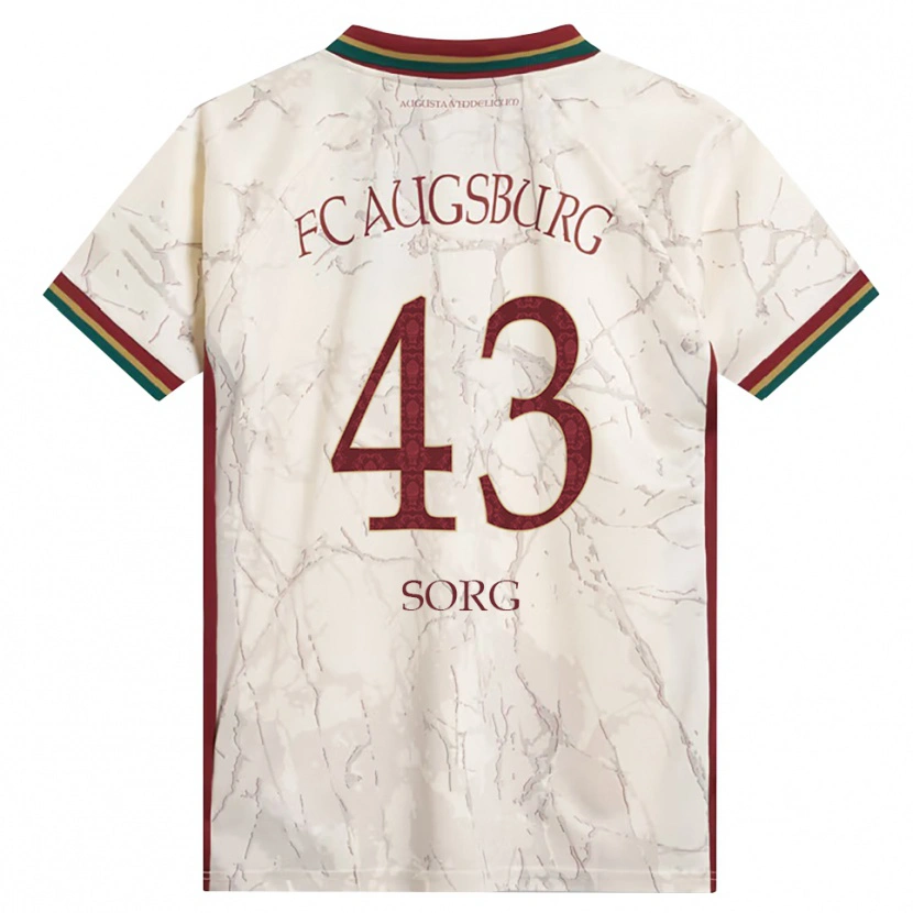 Danxen Dames Oliver Sorg #43 Groen Rijst Wit Bordeauxrood Thuisshirt Thuistenue 2026/27 T-Shirt België