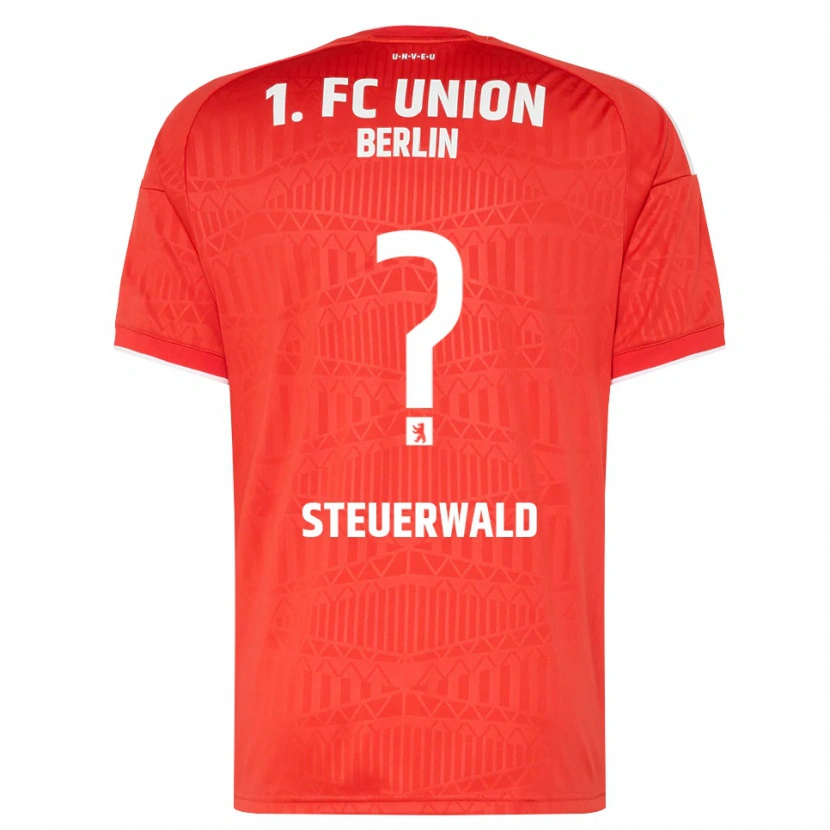 Danxen Dames Samantha Steuerwald #0 Rood Wit Thuisshirt Thuistenue 2026/27 T-Shirt België