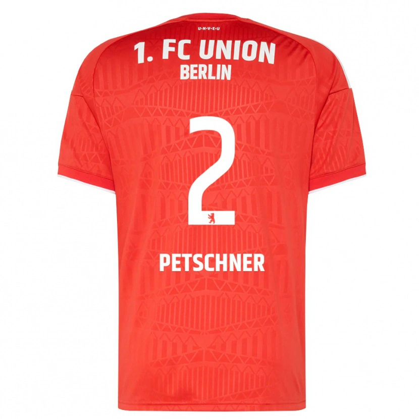 Danxen Dames Anton Petschner #2 Rood Wit Thuisshirt Thuistenue 2026/27 T-Shirt België