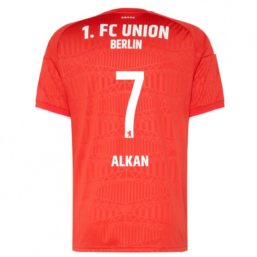 Danxen Dames Musa Alkan #7 Rood Wit Thuisshirt Thuistenue 2026/27 T-Shirt België