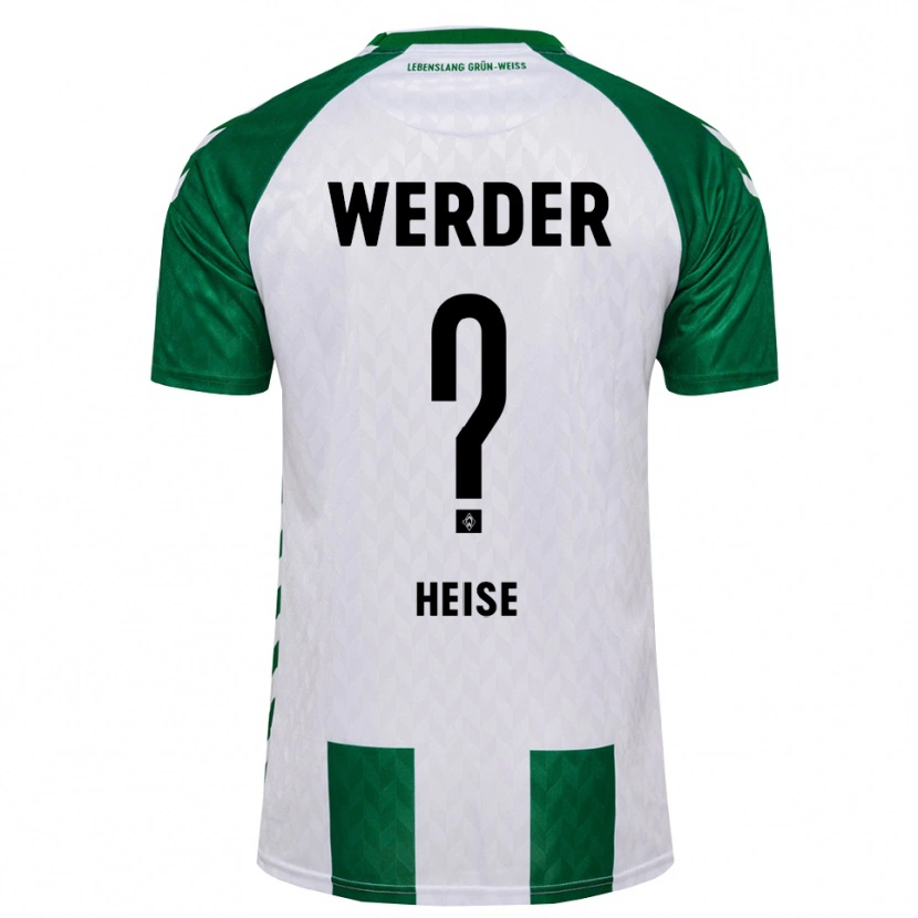 Danxen Dames Marius Heise #0 Groen Wit Thuisshirt Thuistenue 2026/27 T-Shirt België