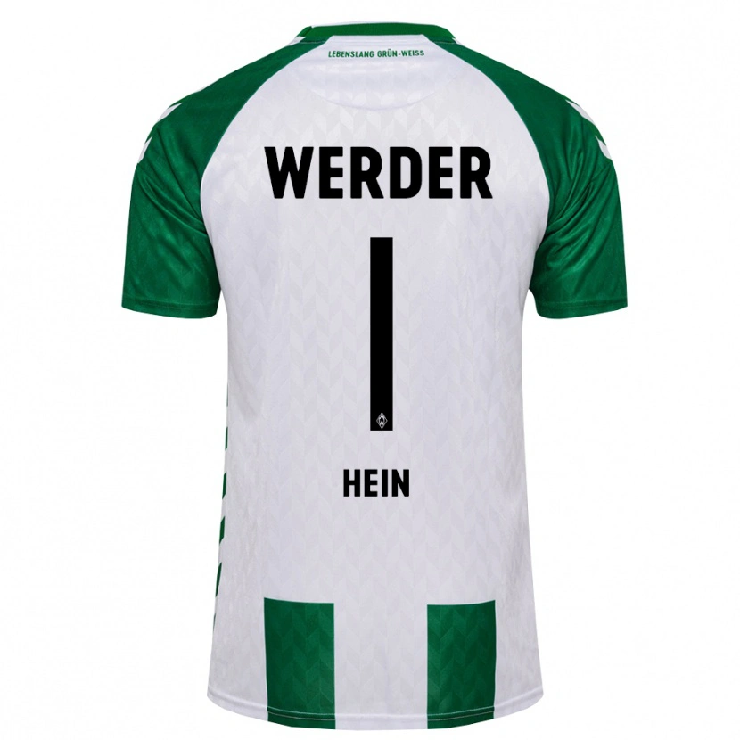 Danxen Dames Karl Hein #1 Groen Wit Thuisshirt Thuistenue 2026/27 T-Shirt België