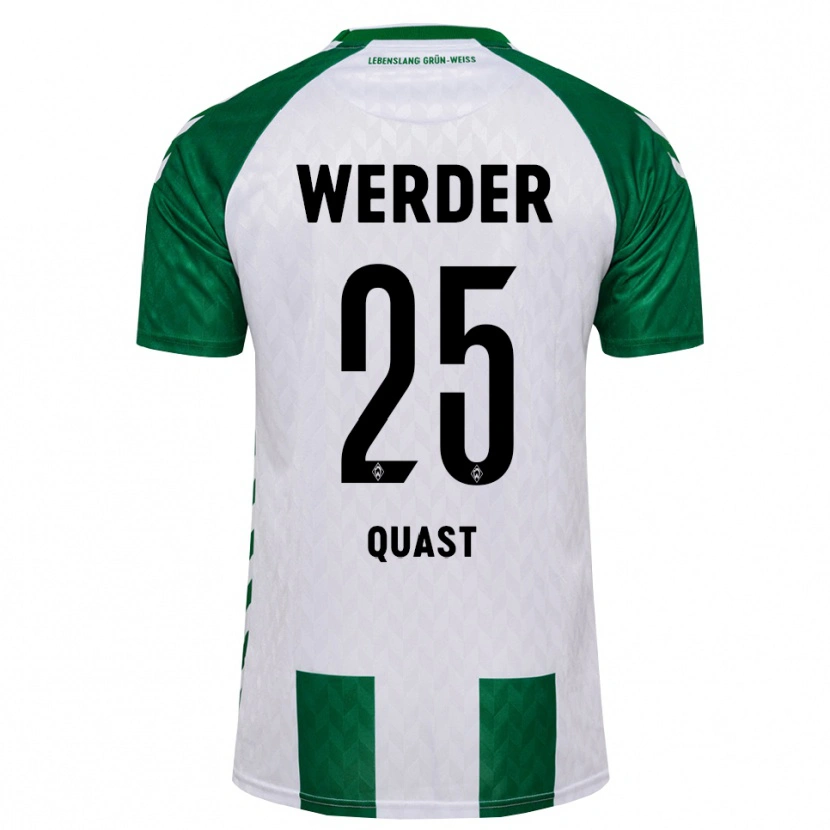 Danxen Dames Soenke Quast #25 Groen Wit Thuisshirt Thuistenue 2026/27 T-Shirt België