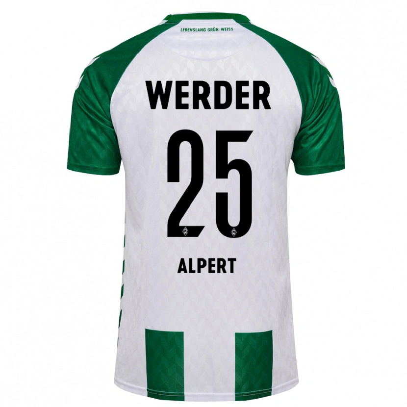 Danxen Dames Marvin Alpert #25 Groen Wit Thuisshirt Thuistenue 2026/27 T-Shirt België