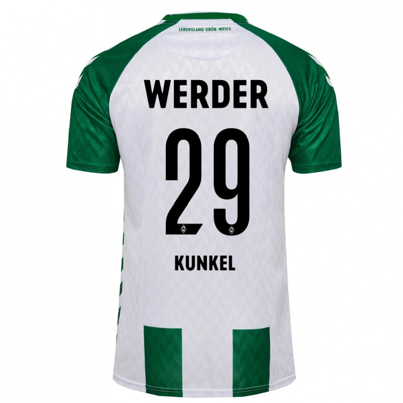 Danxen Dames Melina Kunkel #29 Groen Wit Thuisshirt Thuistenue 2026/27 T-Shirt België
