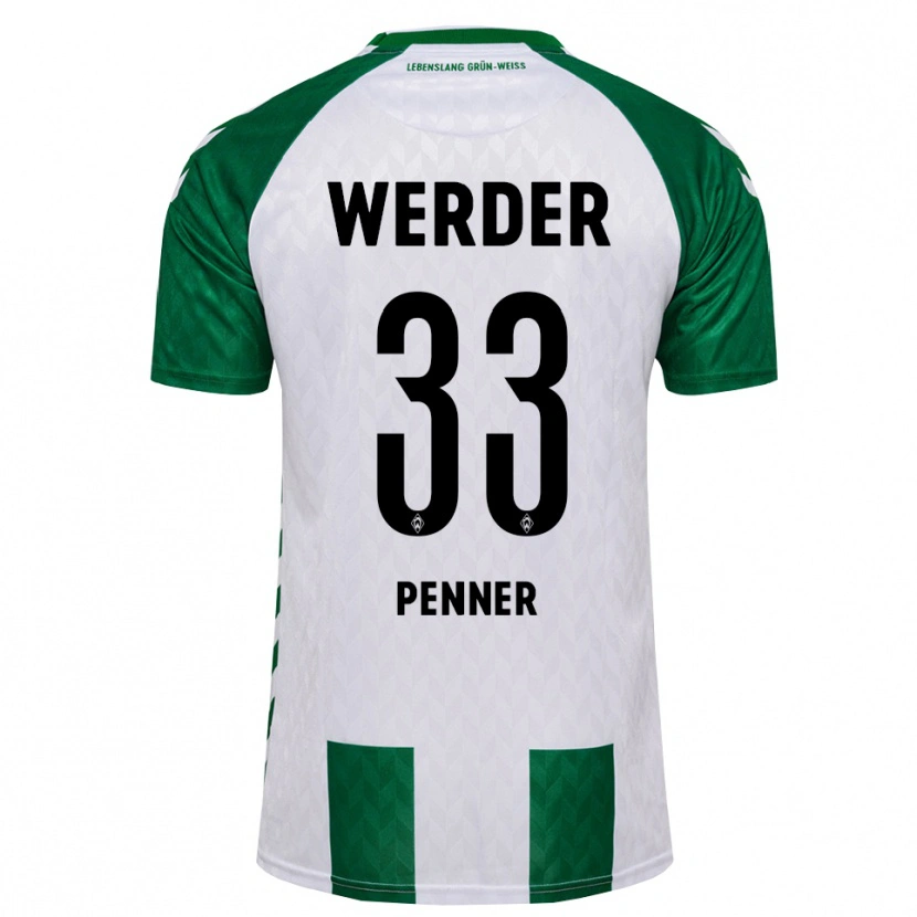 Danxen Dames Maria Penner #33 Groen Wit Thuisshirt Thuistenue 2026/27 T-Shirt België