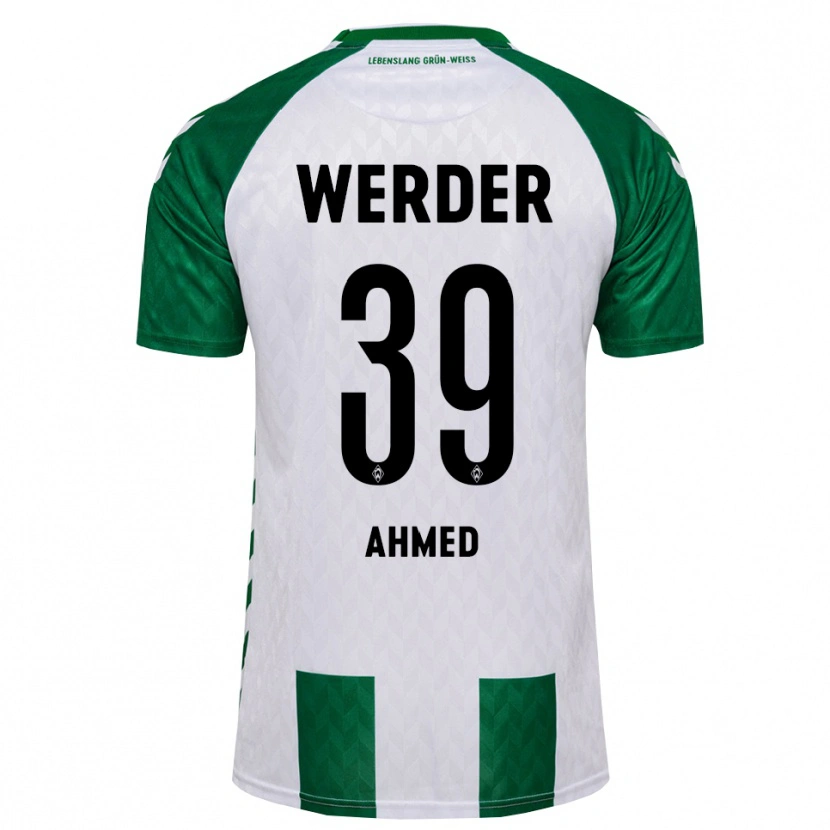 Danxen Dames Abdelhamid Ahmed #39 Groen Wit Thuisshirt Thuistenue 2026/27 T-Shirt België