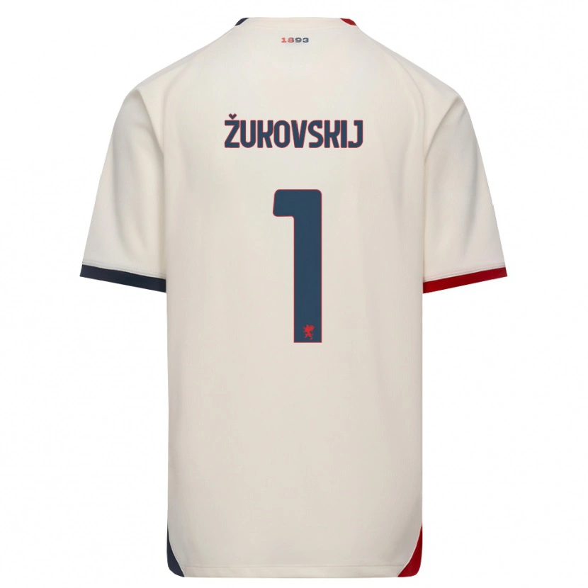 Danxen Dames Mark Žukovskij #1 Off-White Rood Uitshirt Uittenue 2026/27 T-Shirt België
