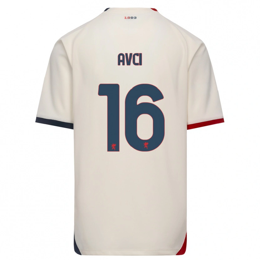 Danxen Dames Bora Avci #16 Off-White Rood Uitshirt Uittenue 2026/27 T-Shirt België