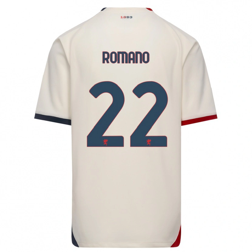 Danxen Dames Andrew Romano #22 Off-White Rood Uitshirt Uittenue 2026/27 T-Shirt België