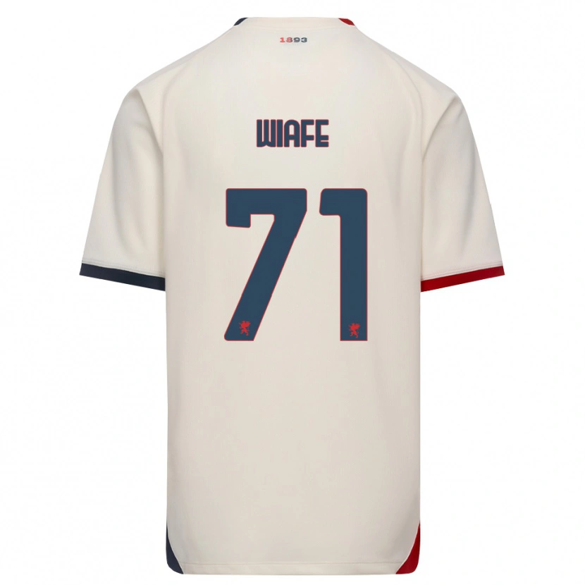 Danxen Dames Samuel Wiafe #71 Off-White Rood Uitshirt Uittenue 2026/27 T-Shirt België