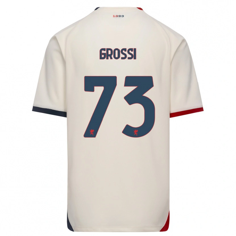 Danxen Dames Jacopo Grossi #73 Off-White Rood Uitshirt Uittenue 2026/27 T-Shirt België