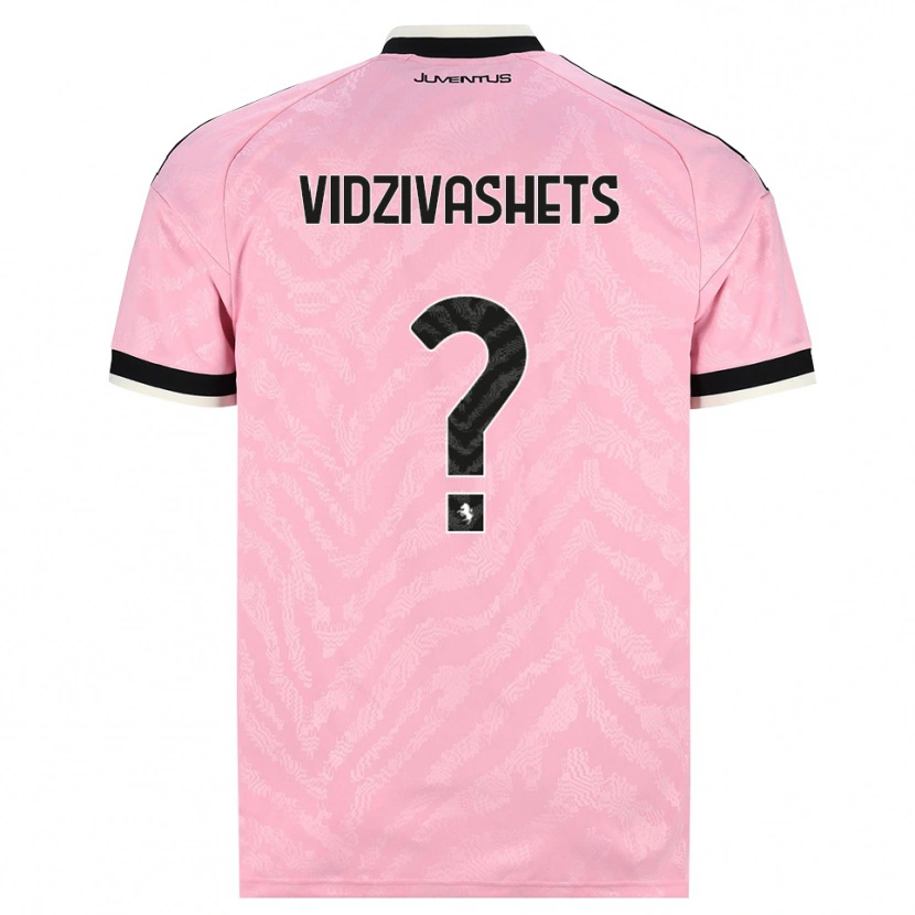 Danxen Dames David Vidzivashets #0 Roze Zwart Uitshirt Uittenue 2026/27 T-Shirt België