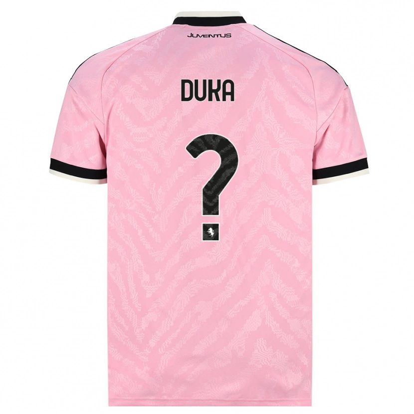 Danxen Dames Deni Duka #0 Roze Zwart Uitshirt Uittenue 2026/27 T-Shirt België