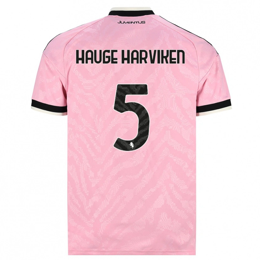 Danxen Dames Mathilde Hauge Harviken #5 Roze Zwart Uitshirt Uittenue 2026/27 T-Shirt België