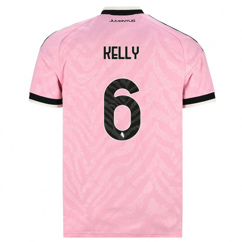 Danxen Dames Lloyd Kelly #6 Roze Zwart Uitshirt Uittenue 2026/27 T-Shirt België