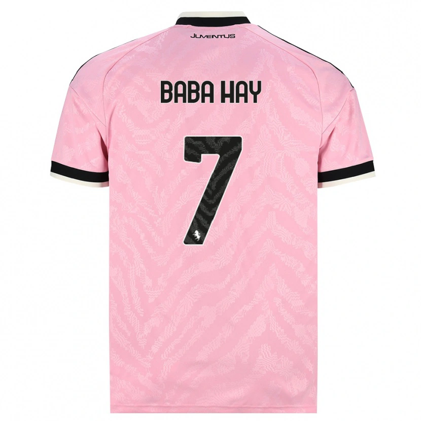 Danxen Dames Amir Baba Hay #7 Roze Zwart Uitshirt Uittenue 2026/27 T-Shirt België