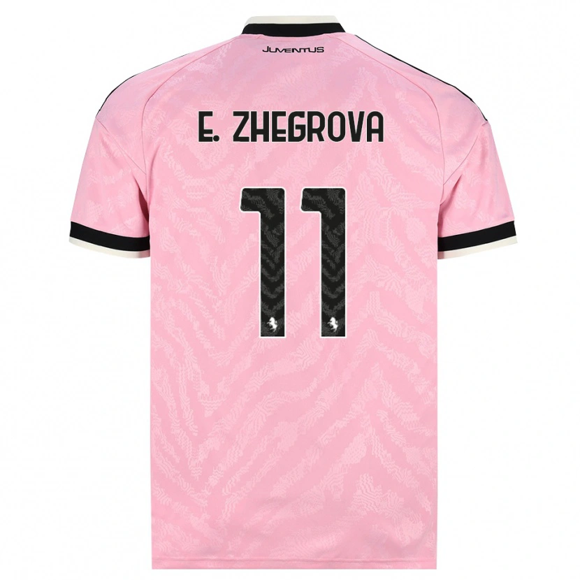Danxen Dames Edon Zhegrova #11 Roze Zwart Uitshirt Uittenue 2026/27 T-Shirt België