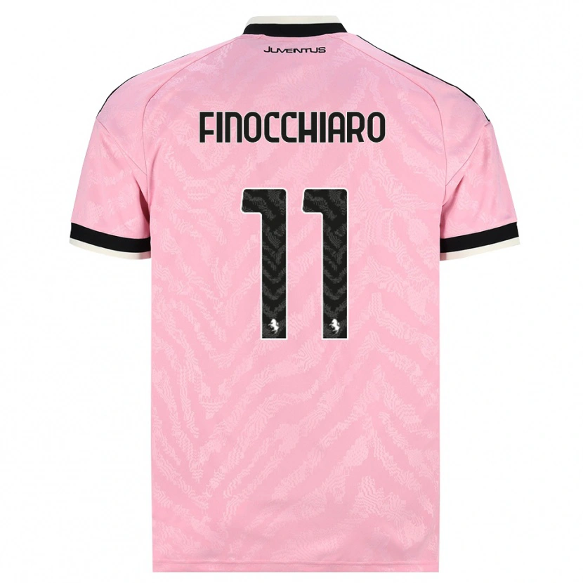 Danxen Dames Gabriele Finocchiaro #11 Roze Zwart Uitshirt Uittenue 2026/27 T-Shirt België