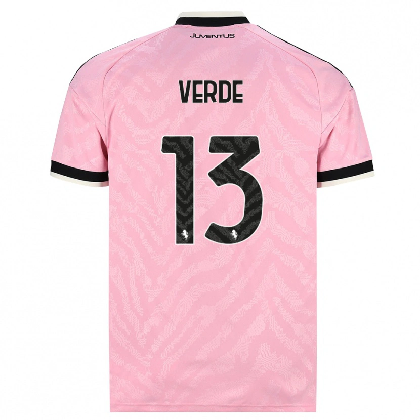 Danxen Dames Francesco Verde #13 Roze Zwart Uitshirt Uittenue 2026/27 T-Shirt België