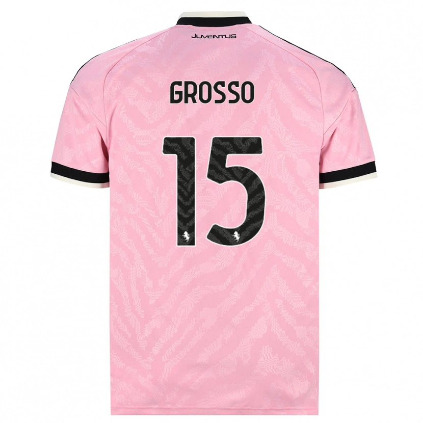 Danxen Dames Julia Grosso #15 Roze Zwart Uitshirt Uittenue 2026/27 T-Shirt België