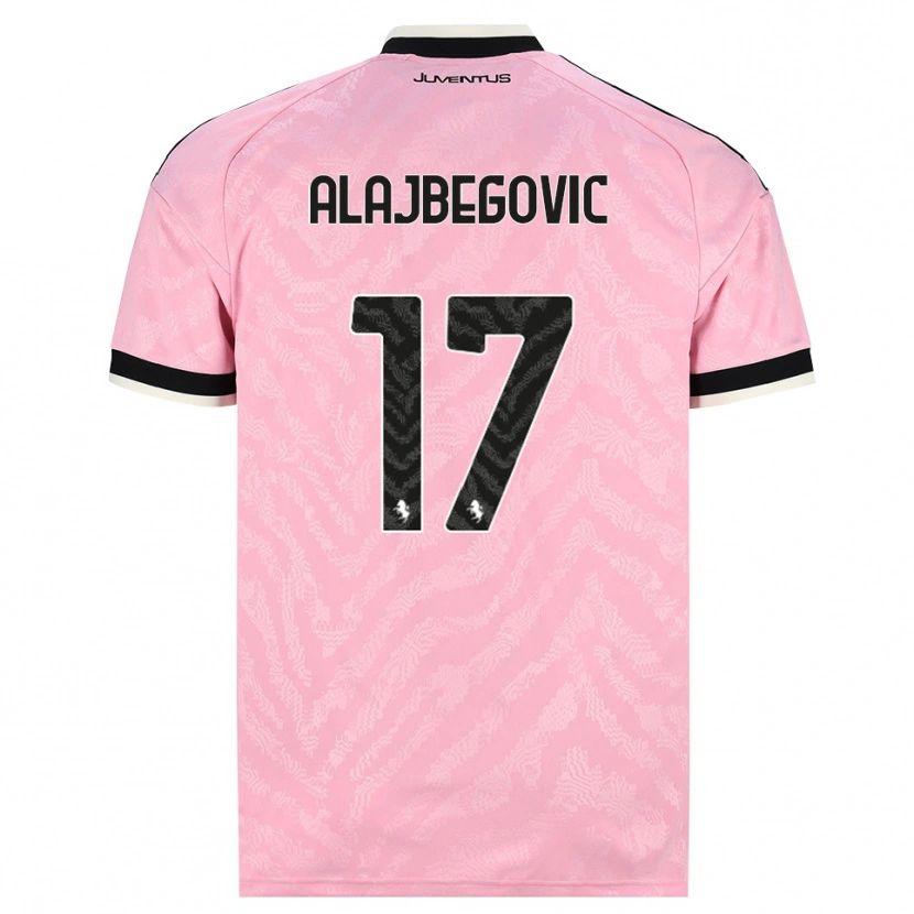 Danxen Dames Kerim Alajbegovic #17 Roze Zwart Uitshirt Uittenue 2026/27 T-Shirt België