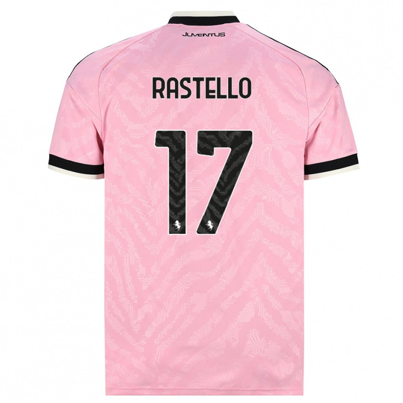 Danxen Dames Edoardo Rastello #17 Roze Zwart Uitshirt Uittenue 2026/27 T-Shirt België