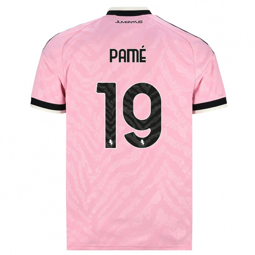 Danxen Dames Mamadou Pamé #19 Roze Zwart Uitshirt Uittenue 2026/27 T-Shirt België