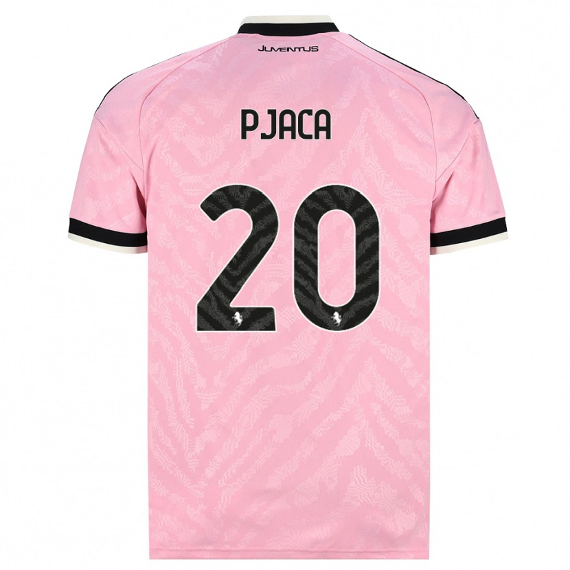 Danxen Dames Marko Pjaca #20 Roze Zwart Uitshirt Uittenue 2026/27 T-Shirt België